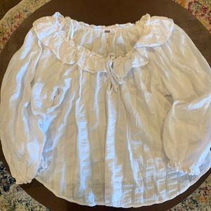 Free People white blouse